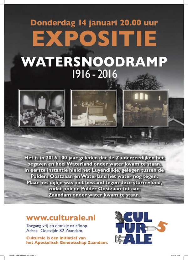 Culturale 5 Poster Watersnood 1916 A3 HR
