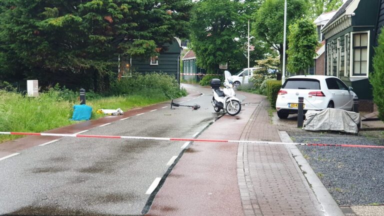 Zwaar Ongeluk Met Elektrische Step En Brommer - De Orkaan