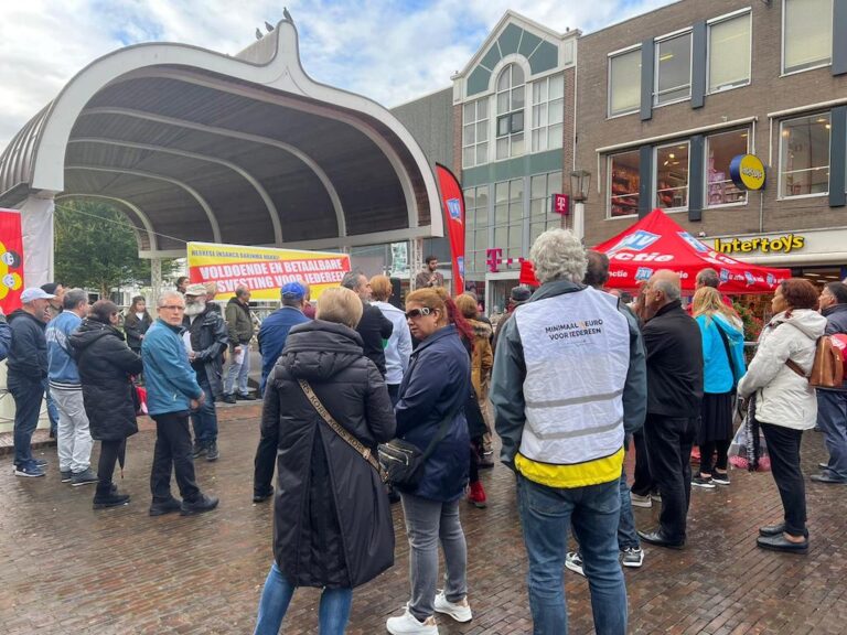 Actie Op Gedempte Gracht: 'Stop De Armoede' - De Orkaan