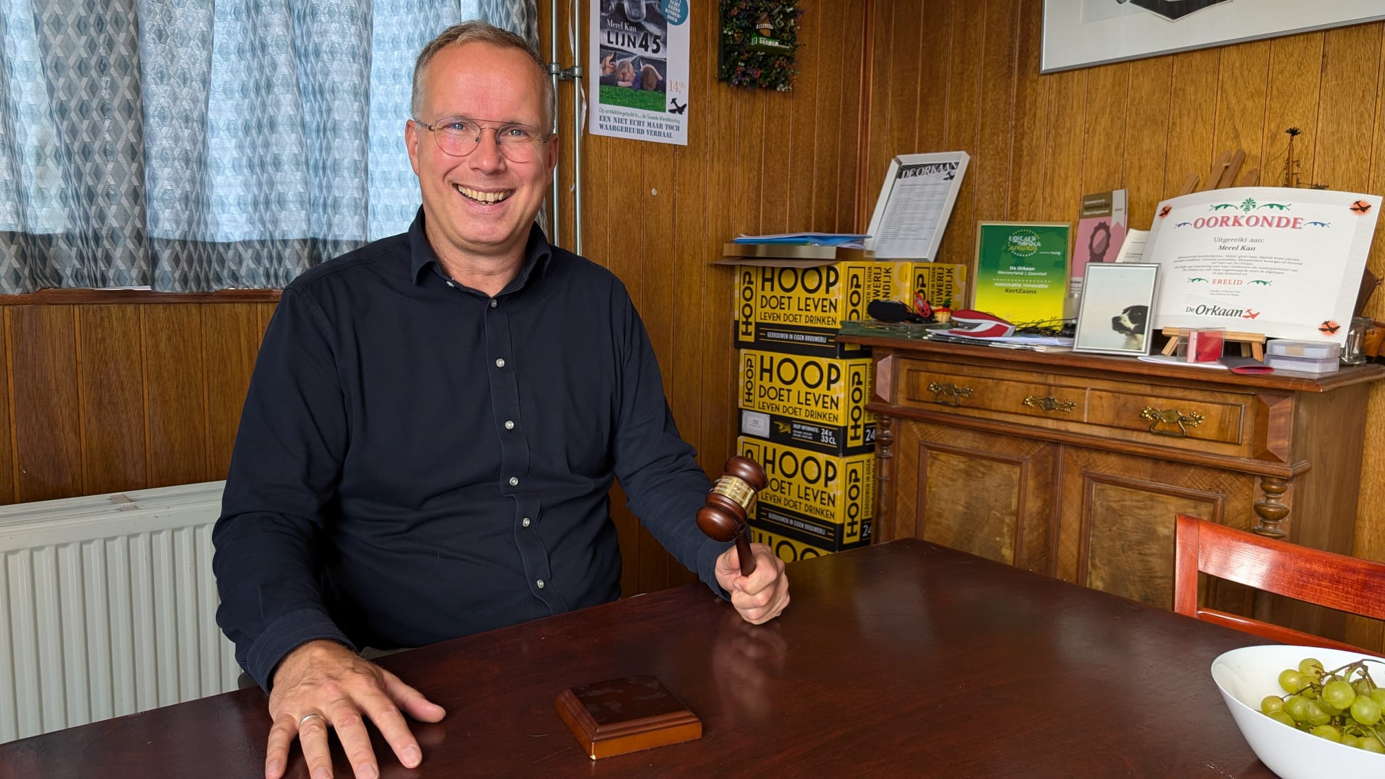 De voorzitter: Robert de Joode - Sporting Krommenie 'Club van het dorp ...