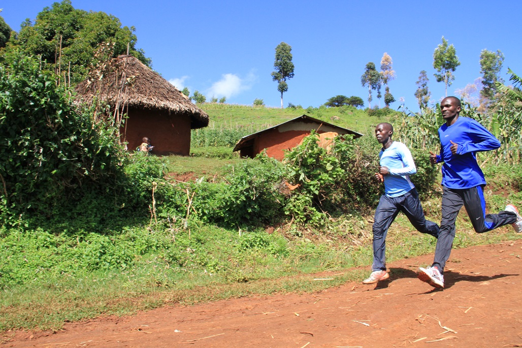 Atleet Stephen Kiprotich in 2012. (Foto: Arne Doornebal)